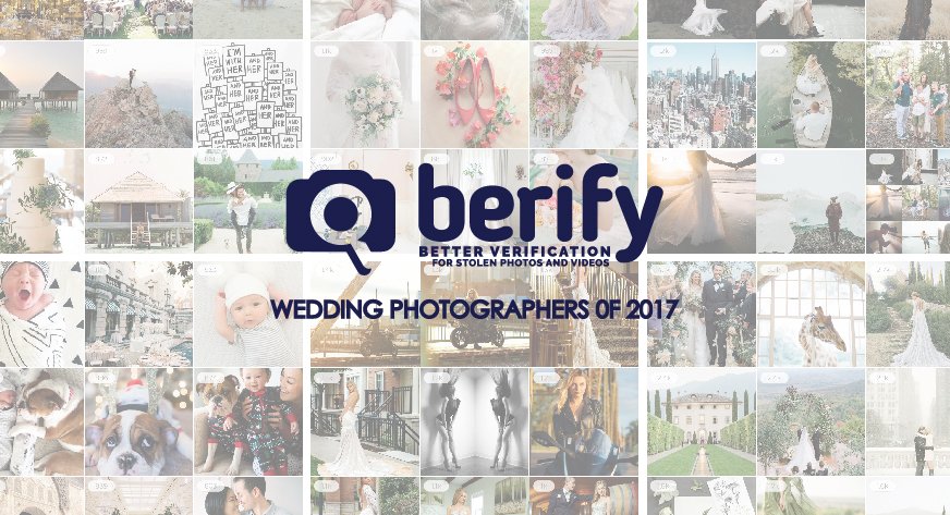 Best Wedding Photographers on Instagram of 2018